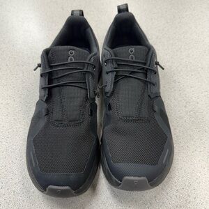 On Running youth Black Athletic Shoes